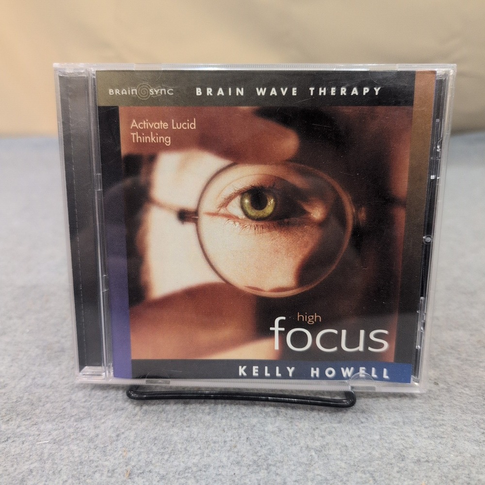 Kelly Howell Brain Sync High Focus Brain Wave Therapy Audio CD 2004 VG+ - Picture 1 of 2